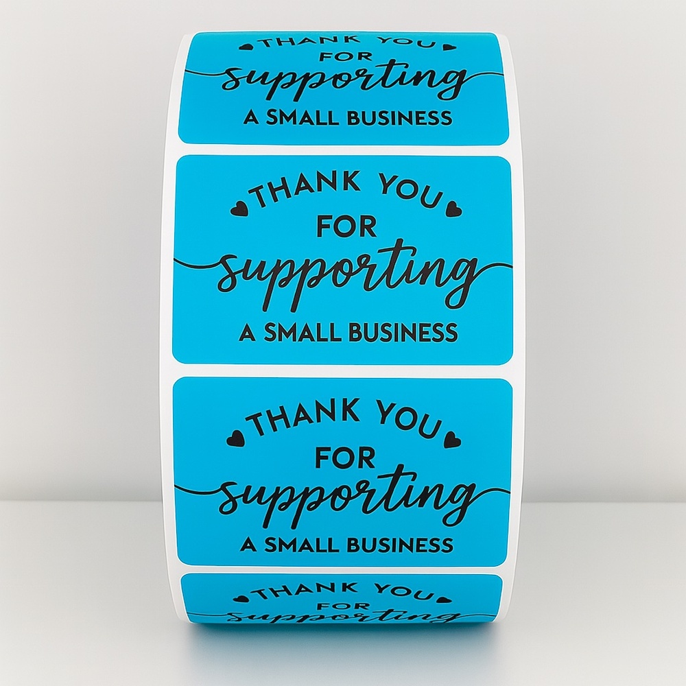 Customer Appreciation Stickers - Small Business Packaging Seals sticker label - Picture 4 of 11